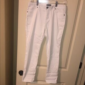 Buffalo David Bitton Women's White Skinny Jeans